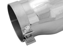 Cargar imagen en el visor de la galería, aFe Diesel Exhaust Tip Bolt On Black 5in Inlet x 7in Outlet x 12in - Right