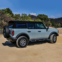 Cargar imagen en el visor de la galería, Westin/HDX 2021+ Ford Bronco Drop Nerf Step Bars - Textured Black