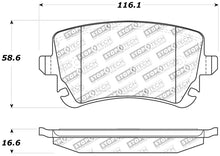 Cargar imagen en el visor de la galería, StopTech Performance 07-09 Audi RS4 Rear Pads