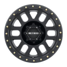 Method MR309 Grid 18x9 +18mm Offset 8x170 130.81mm CB Matte Black Wheel