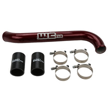 Cargar imagen en el visor de la galería, Wehrli 17-19 Chevrolet 6.6L L5P Duramax Upper Coolant Pipe - WCFab Red