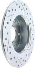 Cargar imagen en el visor de la galería, StopTech Select Sport Drilled &amp; Slotted Rotor - Front Left