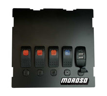 Cargar imagen en el visor de la galería, Moroso 99-04 Mazda Miata NB Radio/HVAC Pocket Block Off Plate With Switches