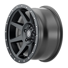 Cargar imagen en el visor de la galería, ICON Rebound 17x8.5 5x4.5 0mm Offset 4.75in BS 71.5mm Bore Satin Black Wheel