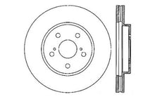 Cargar imagen en el visor de la galería, StopTech 02 Lexus ES 250/300/330/350 / 05-07 Toyota Avalon Slotted &amp; Drilled Left Front Rotor