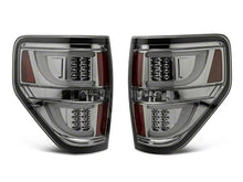 Cargar imagen en el visor de la galería, Raxiom 09-14 Ford F-150 G2 LED Tail Lights- Chrome Housing (Smoked Lens) (Styleside)