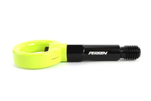 Cargar imagen en el visor de la galería, PERRIN 20-25 Toyota Supra Tow Hook Kit (Front) - Neon Yellow