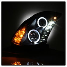 Cargar imagen en el visor de la galería, Spyder Infiniti G35 03-07 2DR Projector Halogen - LED Halo DRL Blk High H4 PRO-YD-IG35032D-DRL-BK