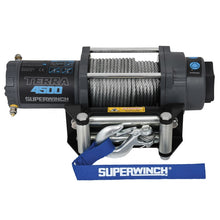 Cargar imagen en el visor de la galería, Superwinch 4500 LBS 12V DC 15/64in x 50ft Steel Rope Terra 4500 Winch - Gray Wrinkle