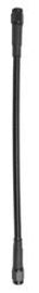 Fragola -3AN Ext Black Covered Assembly Straight x Straight 30in