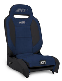 PRP Enduro Elite Reclining Suspension Seat (Passenger Side) Blue/Black
