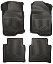 Cargar imagen en el visor de la galería, Husky Liners 08-12 Chevy Malibu/07-09 Saturn Aura WeatherBeater Combo Black Floor Liners