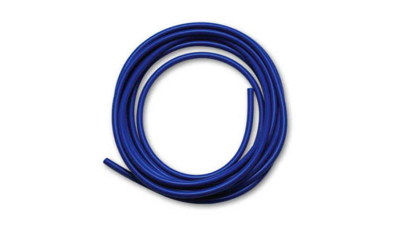 Vibrant 1/4in (6.35mm) I.D. x 25 ft. of Silicon Vacuum Hose - Blue