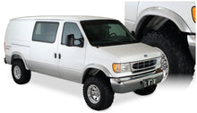 Cargar imagen en el visor de la galería, Bushwacker 92-14 Ford E-250 Super Duty Extend-A-Fender Style Flares 2pc - Black