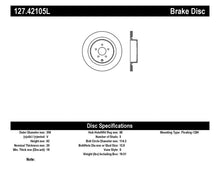 Cargar imagen en el visor de la galería, StopTech 09 Infiniti FX50 SportStop Slotted &amp; Drilled Rear Left Rotor