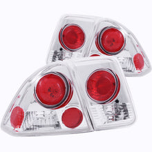 Cargar imagen en el visor de la galería, ANZO 2001-2004 Honda Civic Taillights Chrome