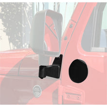 Cargar imagen en el visor de la galería, Rugged Ridge 07-18 Jeep Wrangler JK Black Mirror Relocation Brackets