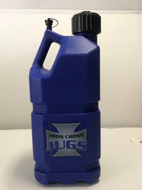 Iron Cross 5 Gallon Utility Jug - Blue