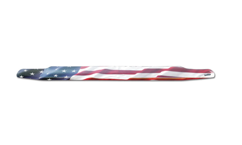 Stampede 2015-2019 Chevy Silverado 2500 HD Vigilante Premium Hood Protector - Flag