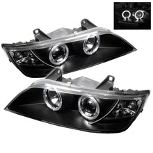 Cargar imagen en el visor de la galería, Spyder BMW Z3 96-02 Projector Headlights LED Halo Black High H1 Low H1 PRO-YD-BMWZ396-HL-BK