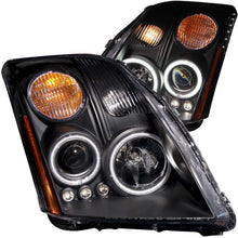 Cargar imagen en el visor de la galería, ANZO 2007-2012 Nissan Sentra Projector Headlights Black