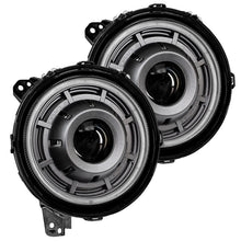 Cargar imagen en el visor de la galería, Oracle Jeep Wrangler JL Oculus Bi-LED Projector Headlights- Graphite Metallic - 5500K