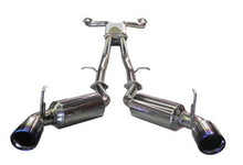 Cargar imagen en el visor de la galería, Injen 03-08 350Z Dual 60mm SS Cat-Back Exhaust w/ Built In Resonated X-Pipe