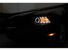 Load image into Gallery viewer, Spyder Ford Mustang 99-04 Projector Headlights LED Halo Black High H1 Low H1 PRO-YD-FM99-1PC-AM-BK