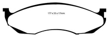 Cargar imagen en el visor de la galería, EBC 90-91 Jeep Cherokee 2.5 4WD Yellowstuff Front Brake Pads