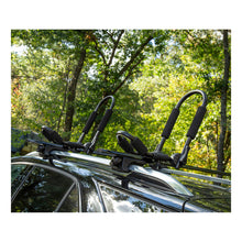 Load image into Gallery viewer, Curt Aluminum Roof Rack Kayak Holders