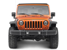 Cargar imagen en el visor de la galería, Raxiom 07-18 Jeep Wrangler JK LED Halo Headlights- Black Housing (Clear Lens)