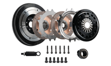 Cargar imagen en el visor de la galería, DKM Clutch 00-06 BMW M3 184mm Ceramic Twin Disc MR Clutch Kit w/Flywheel (650 ft/lbs Torque)