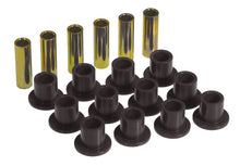 Cargar imagen en el visor de la galería, Prothane 61-68 International Scout 80/800 Spring &amp; Shackle Bushings - Black