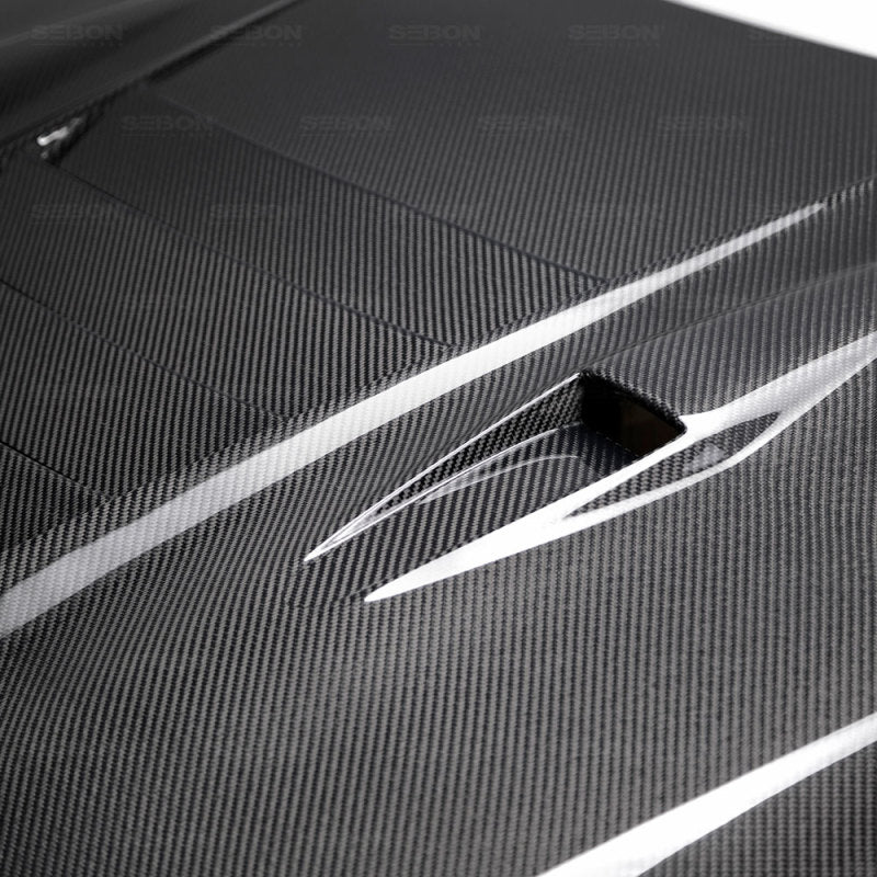 Seibon 09-12 Nissan GTR R35 DS-Style Carbon Fiber Hood