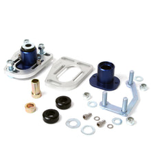 Cargar imagen en el visor de la galería, BBK 79-93 Mustang Caster Camber Plate Kit - Silver Anodized Finish