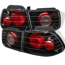 Cargar imagen en el visor de la galería, Spyder Honda Civic 96-00 2Dr Euro Style Tail Lights Black ALT-YD-HC96-2D-BK