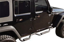 Cargar imagen en el visor de la galería, Rampage 2007-2018 Jeep Wrangler(JK) Unlimited Side Bar Drop Step Slimline - Black