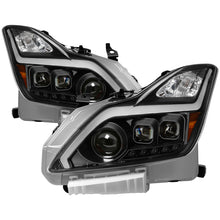 Cargar imagen en el visor de la galería, xTune Infiniti G37 Coupe (non-AFS) 08-15 Projector Headlights - Black PRO-JH-IG3708-2D-LB-BK