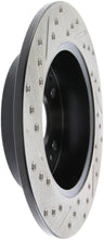 Cargar imagen en el visor de la galería, StopTech 02-06 Acura RSX Incl. Type S / 97-01 Integra Type R Slotted &amp; Drilled Left Rear Rotor