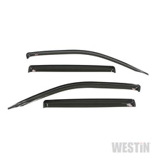 Load image into Gallery viewer, Westin 2017 Honda Ridgeline Wade Slim Wind Deflector 4pc - Smoke