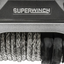 Cargar imagen en el visor de la galería, Superwinch 12000 LBS 12V DC 3/8in x 80ft Synthetic Rope SX 12000SR Winch - Graphite