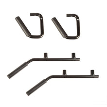 Cargar imagen en el visor de la galería, Rugged Ridge Steel Grab Handles F/R Kit Black 07-18 Jeep Wrangler JK/JKU
