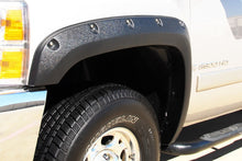 Cargar imagen en el visor de la galería, Lund 07-13 Chevy Silverado 1500 RX-Rivet Textured Elite Series Fender Flares - Black (4 Pc.)