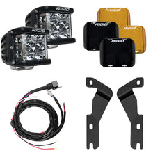 Cargar imagen en el visor de la galería, Rigid Industries 16-20 Toyota Tacoma A-Pillar Light Kit w/D-SS Flood