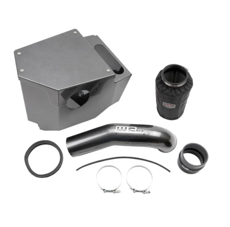 Wehrli 20-22 Chevrolet 6.6L L5P Duramax 4in Intake Kit - Grey