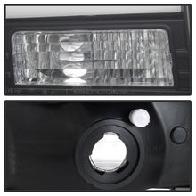 Load image into Gallery viewer, Spyder 99-04 Ford F250 Super Duty Projector Headlights - Light Bar - Black PRO-YD-FF25099V2-LB-BK