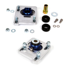 Cargar imagen en el visor de la galería, BBK 94-04 Mustang Caster Camber Plate Kit - Silver Anodized Finish