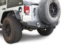 Cargar imagen en el visor de la galería, DV8 Offroad 07-18 Jeep Wrangler JK Steel Full Length Rear Bumper