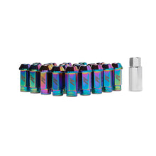 Load image into Gallery viewer, Mishimoto Aluminum Locking Lug Nuts 1/2in x 20 - Neo Chrome