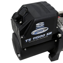 Cargar imagen en el visor de la galería, Superwinch 11500 LBS 12V DC 3/8in x 80ft Synthetic Rope Tiger Shark 11500 Winch